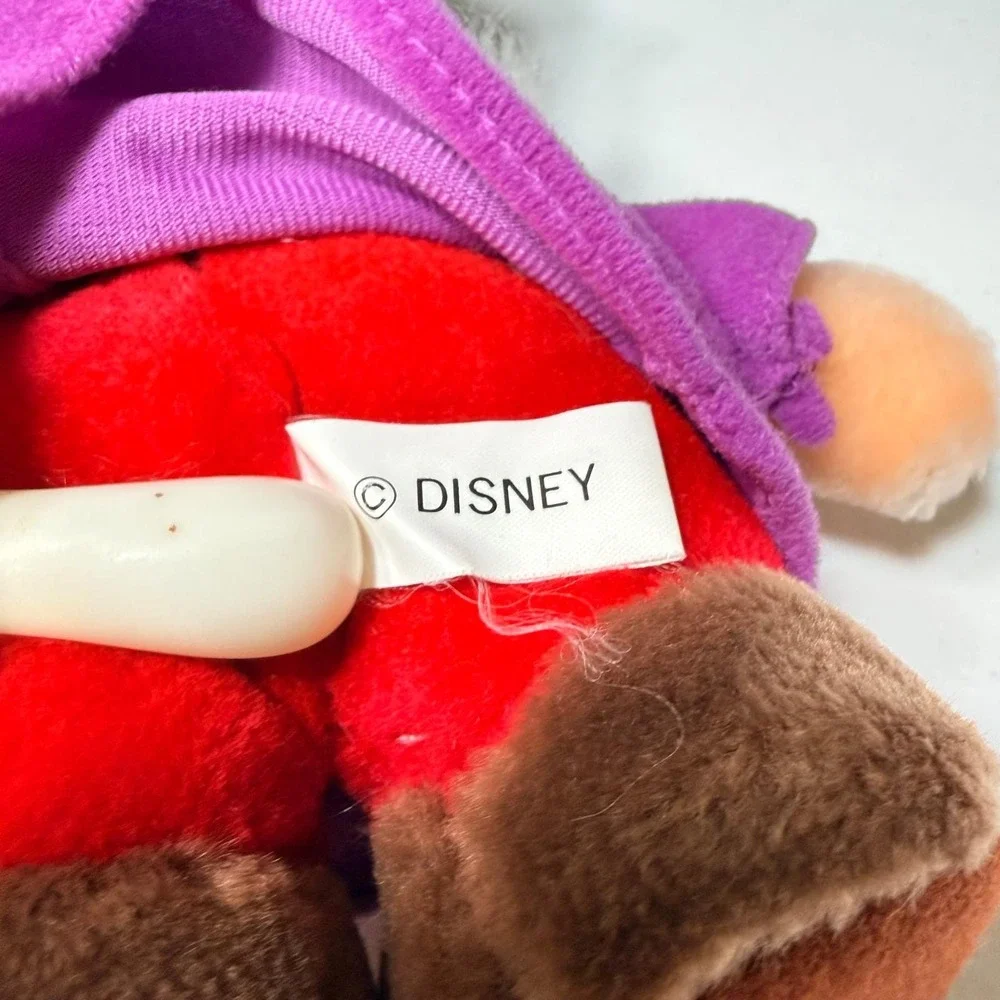 Vintage Disney Sneezy Plush 9